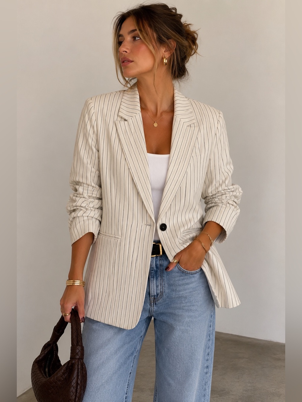 LANE BRYANT THE BRYANT BLAZER MODERN STRETCH JACKET SIZE 24. NWT